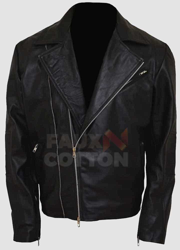 Colin ODonoghue Once Upon Time S5 Black Leather Jacket